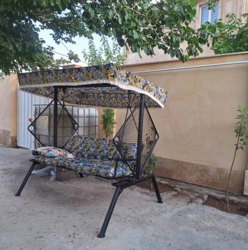 تاب ۳نفره باغی مدل نارسیس با رنگ کوره ای بدون هیچگونه زنزدگی