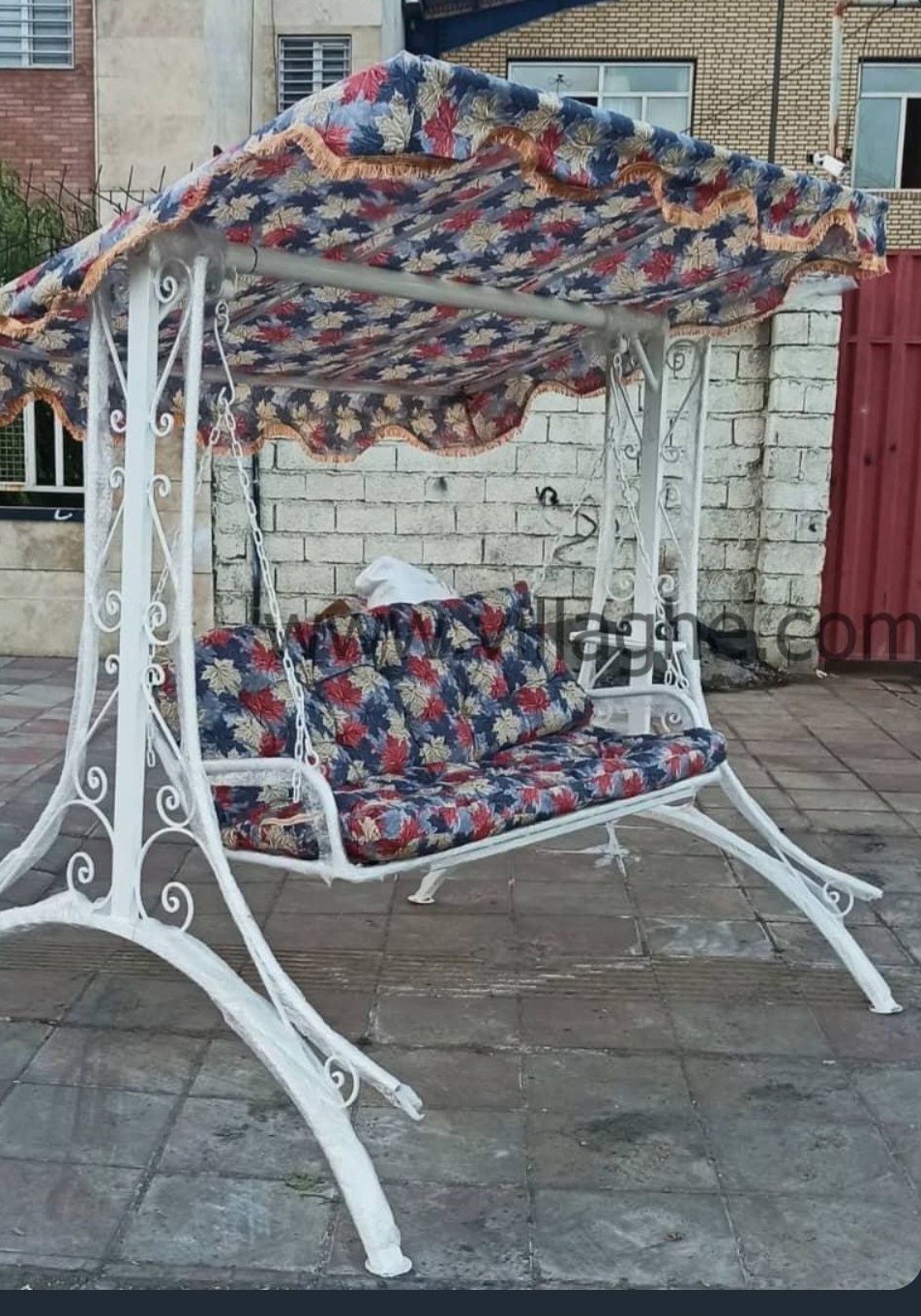 تاب باغی ۳نفره مدل ایفل بارنگ کوره ای بدون زنگ زدگی