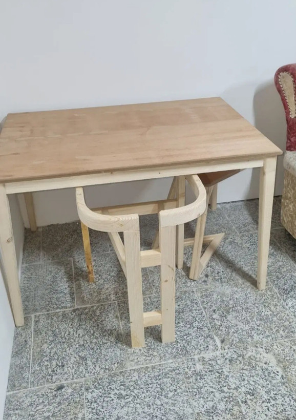 میزو صندلی نهارخوری ست۶نفره مدل اچ با چوب باکیفیت و پارچه نانو و قابل شستشو